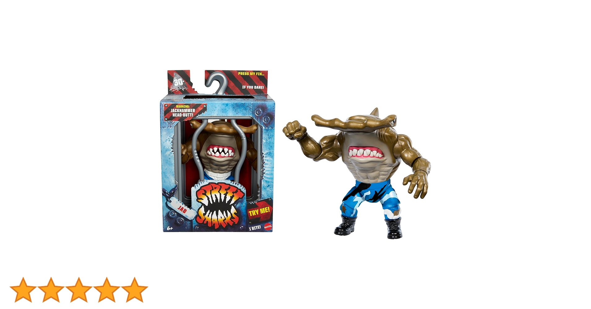 【新品未開封】 Street Sharks JAB 新品未開封】 Street Sharks JAB Street Sharks Jab 6 Action